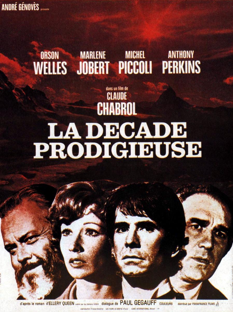 LA DECADA PRODIGIOSA - CHABROL
