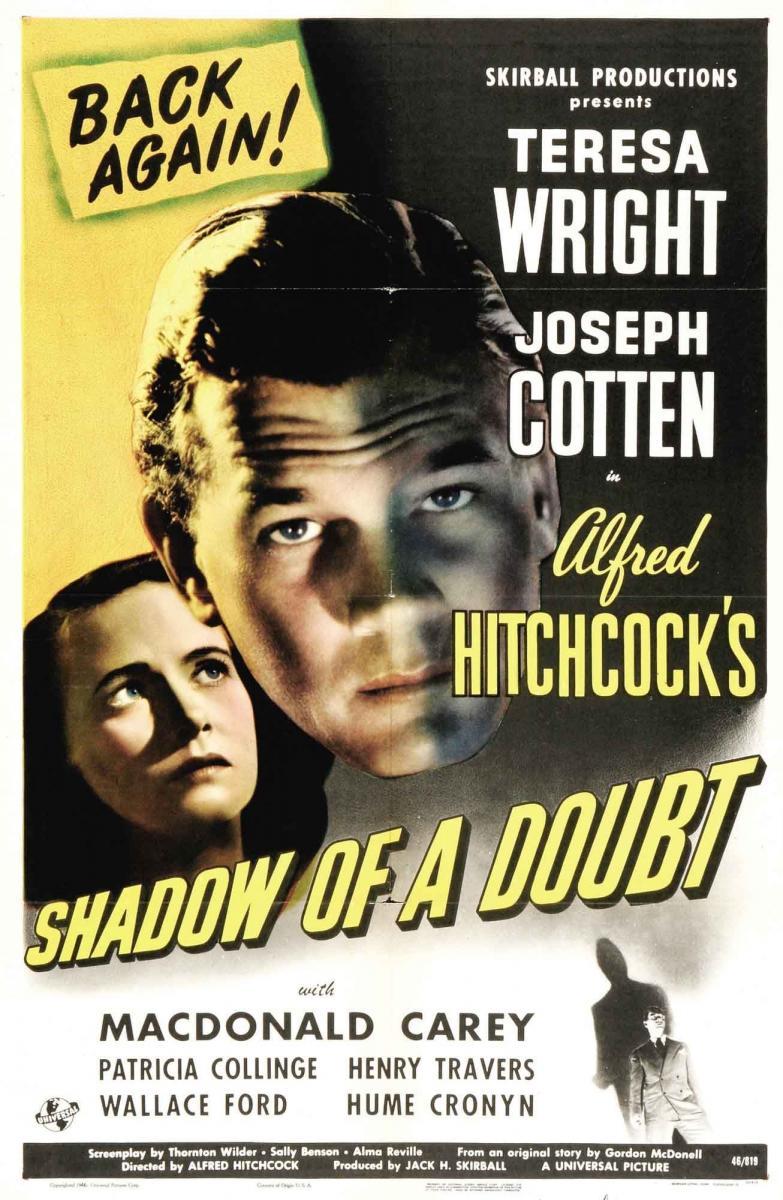 LA SOMBRA DE UNA DUDA - HITCHCOK
