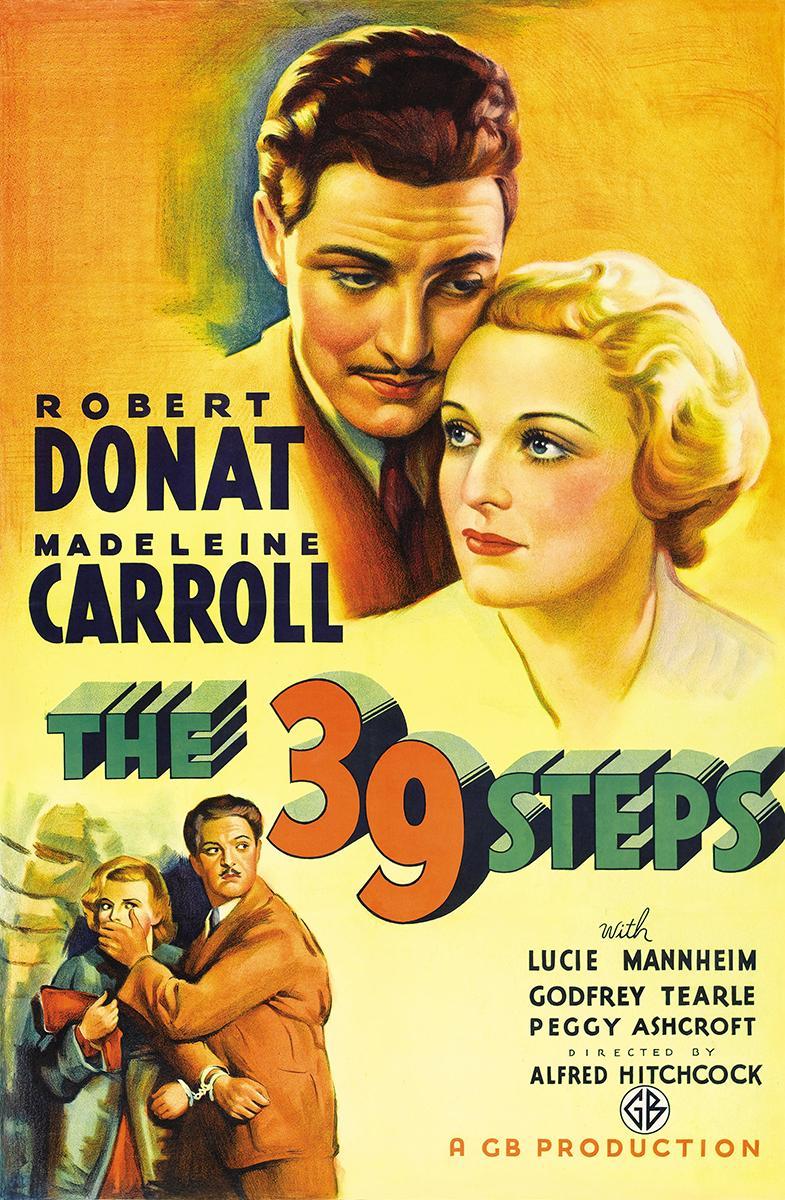 39 ESCALONES - HITCHCOK